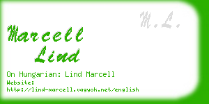 marcell lind business card